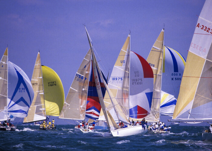1989 Admiral's Cup Fleet @Rick Tomlinson
